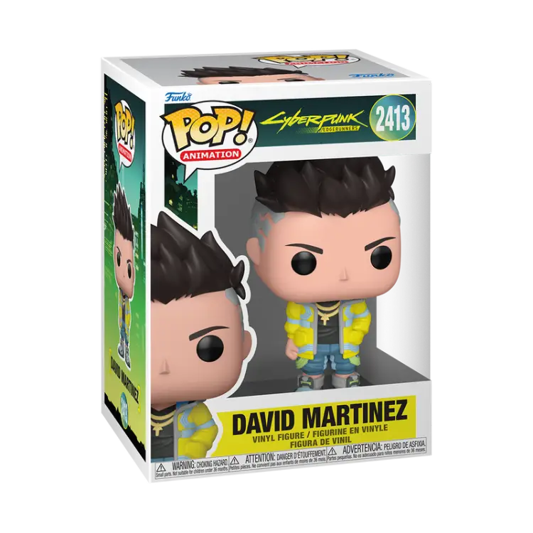 Funko POP! Animation Cyberpunk Edgerunners David Martinez #2413
