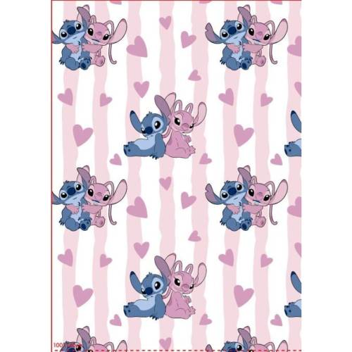 AyMax - LILO & STITCH - Stitch & Angel - Flanel Blanket 110x150cm