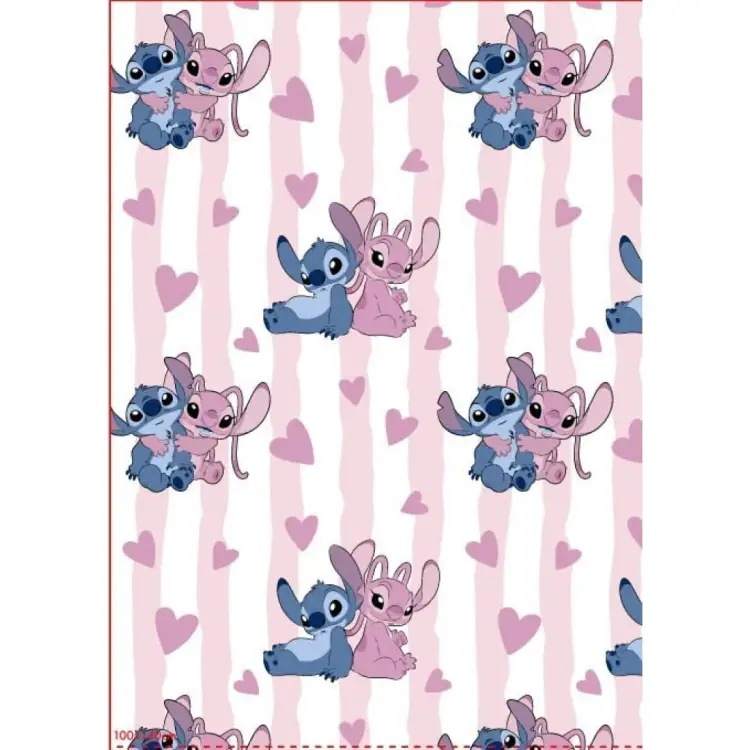 AyMax - LILO & STITCH - Stitch & Angel - Flanel Blanket 110x150cm