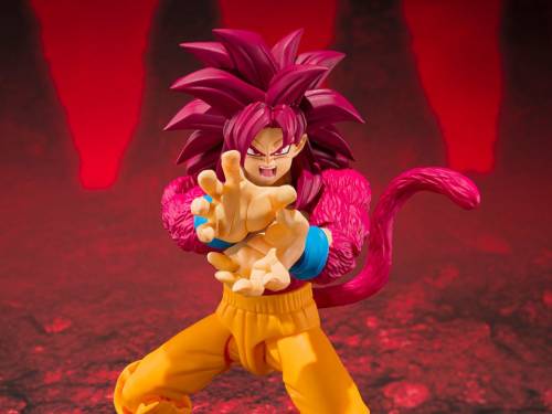 Bandai Tamashii Nations - DRAGON BALL DAIMA - Goku Super Saiyan 4 - Figure S.H. Figuarts 14.5cm