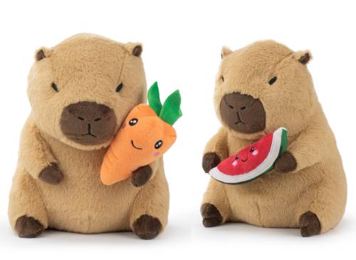 Barrado - CAPYBARA - Assortment of 2 Plushs - 24cm