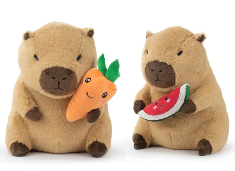 Barrado - CAPYBARA - Assortment of 2 Plushs - 24cm