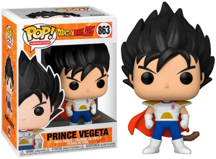 Funko - DRAGON BALL Z - POP N° 863- Prince Vegeta
