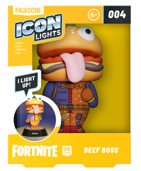 Paladone - FORTNITE - Beef Boss - Icon Lamp 4,3inch