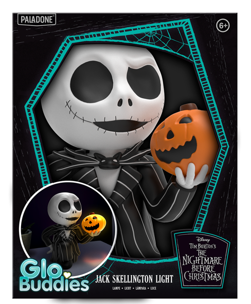 Paladone - NIGHTMARE BEFORE CHRISTMAS - Jack - GloBuddie Light 17cm