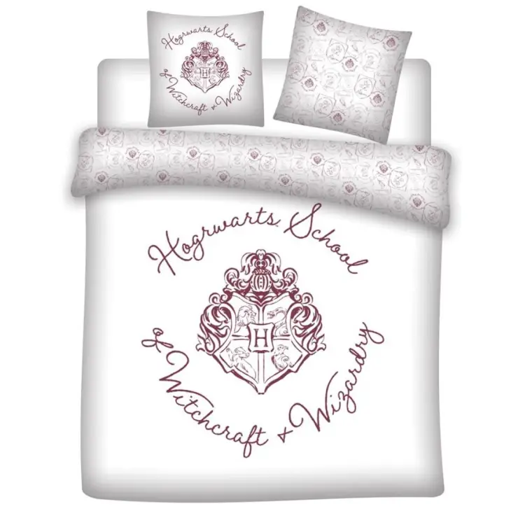 AyMax - HARRY POTTER - Hogwarts - Duvet Cover 240x220cm + 2x65x65cm