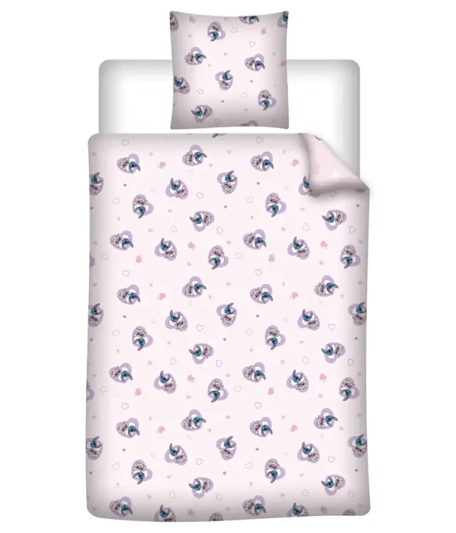 AyMax - LILO & STITCH - Love - Duvet Cover 140x200cm + 65x65cm