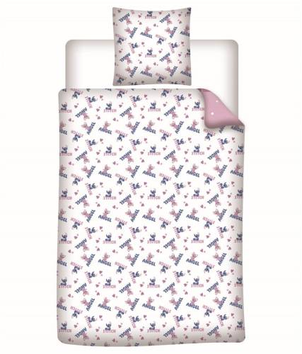 AyMax - LILO & STITCH - Angel Stitch - Duvet Cover 140x200cm + 65x65cm
