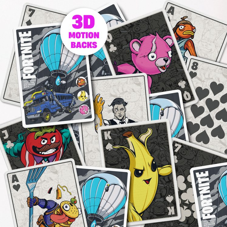 Paladone - FORNITE - 3D Playing Cards