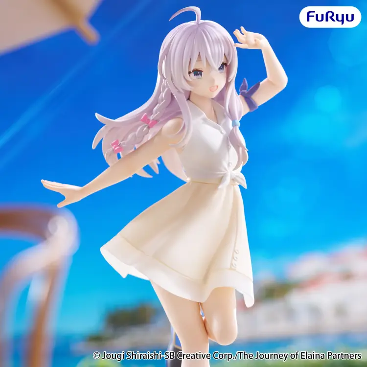 Furyu - THE JOURNEY OF ELAINA - Elaina - Statue Muchute 20cm