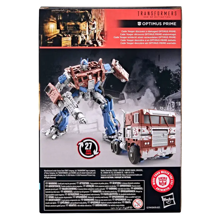 Hasbro - TRANSFORMERS - Optimus Prime - Figure Studio Series 17cm