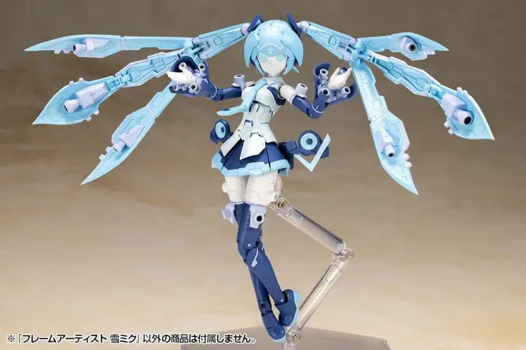 Kotobukiya - FRAME ARMS GIRL - Frame Artist Snow Miku - Model Kit 16cm