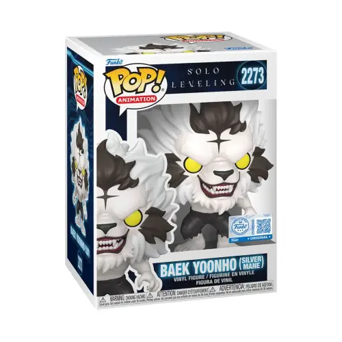 Funko POP! Solo Leveling - Baek Yoonho (Silver Mane) #2273 (Exclusive)