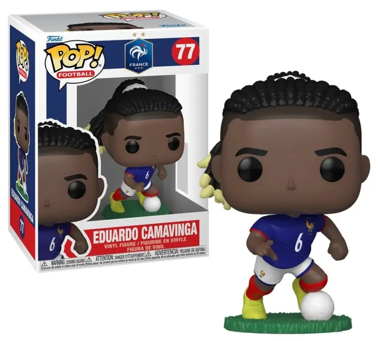 Funko - FRANCE - POP Football N° 77 - Eduardo Camavinga