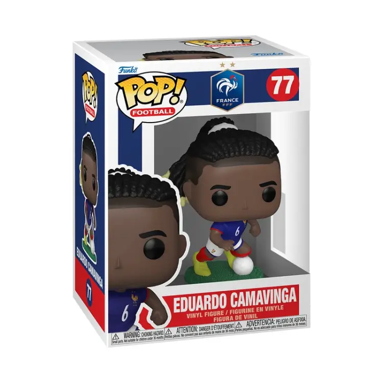 Funko - FRANCE - POP Football N° 77 - Eduardo Camavinga