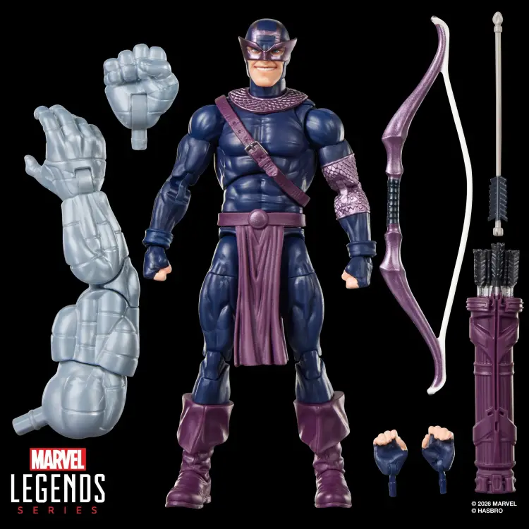 Hasbro - MARVEL - Dark Avengers Hawkeye - Figure Legends Series 15cm