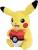 Jazware - POKEMON - Pikachu with Poke Ball Heart - Plush 20cm