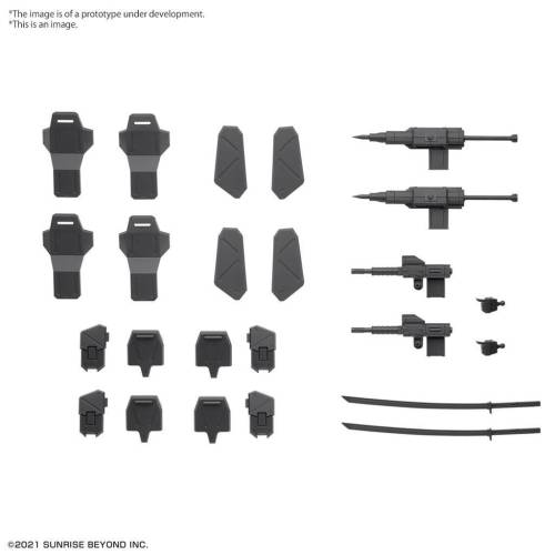 Bandai - gundam Zestaw broni - Weapon Set 5 for Amain Warrior 1/72