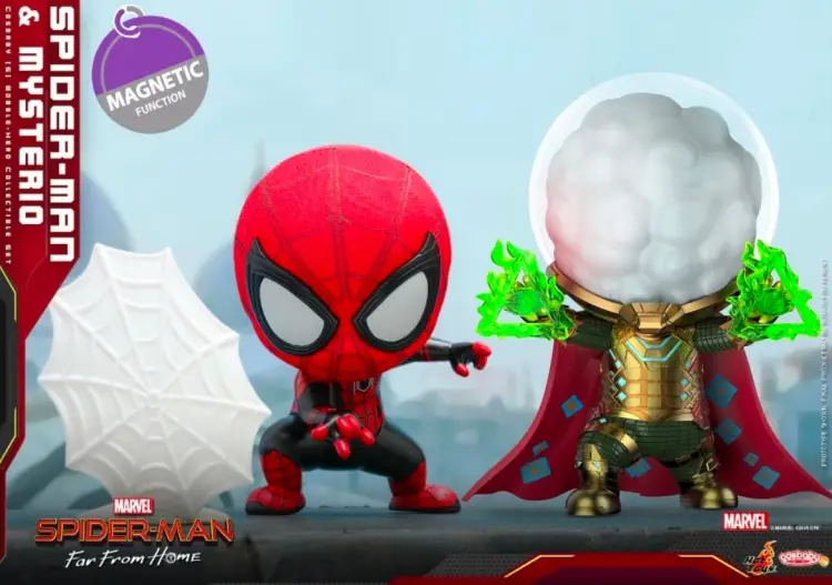 Hot Toys - SPIDERMAN - Cosbaby - Wave 1 - Spider-Man and Mysterio Set
