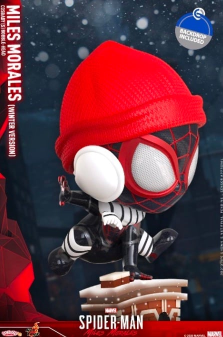 Hot Toys - SPIDERMAN - Cosbaby - Wave 3 - Miles Morales Winter Version