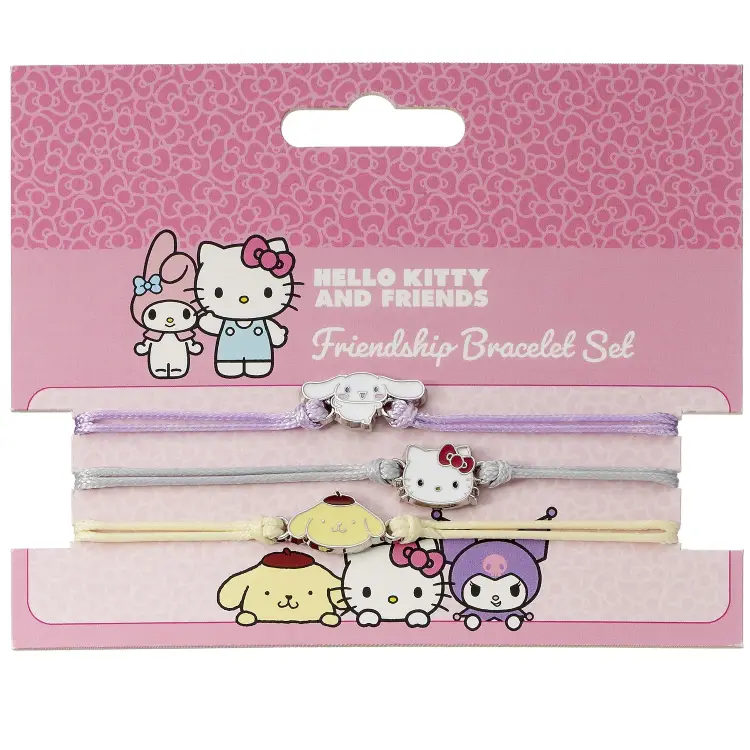 Carat - HELLO KITTY & Friends - Set of 3 Friendship Bracelets