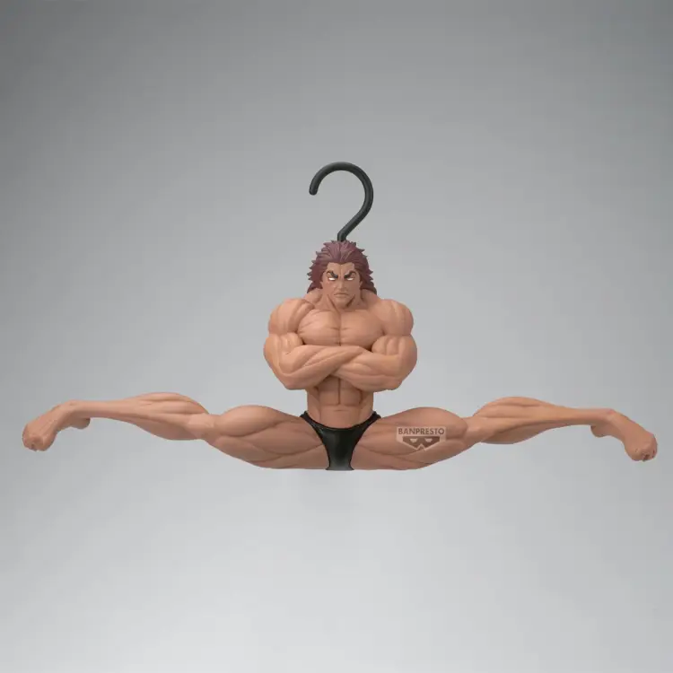 Banpresto - BAKI - Yujiro Hanma - Figure Hanger Grandista x Figure Life 24cm