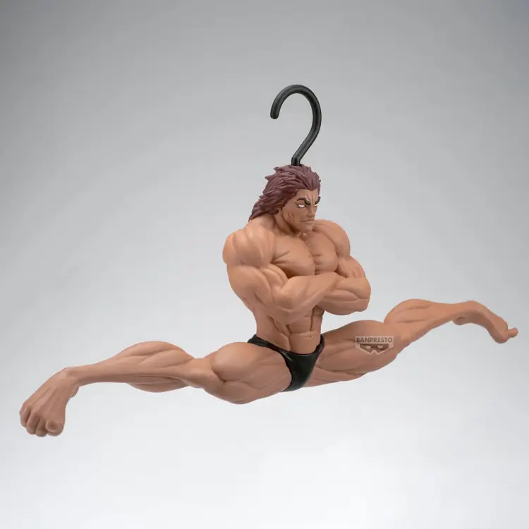 Banpresto - BAKI - Yujiro Hanma - Figure Hanger Grandista x Figure Life 24cm