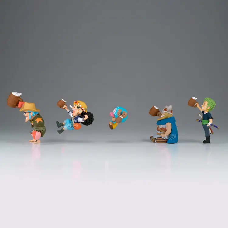Banpresto - ONE PIECE - WCF - Assortiments 12 Figurine 4-7cm