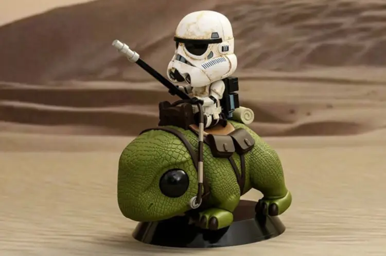 Hot Toys - STAR WARS - Cosbaby - Wave 5 - Sandtrooper & Dewback