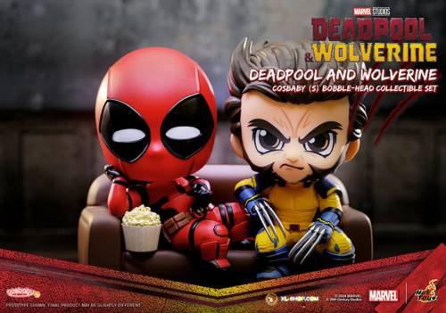 Hot Toys - MARVEL - Cosbaby - Wave 4 - Deadpool & Wolverine Set