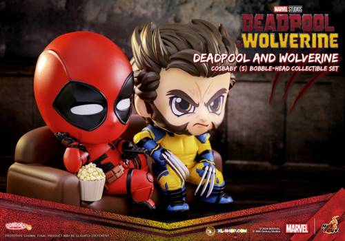 Hot Toys - MARVEL - Cosbaby - Wave 4 - Deadpool & Wolverine Set
