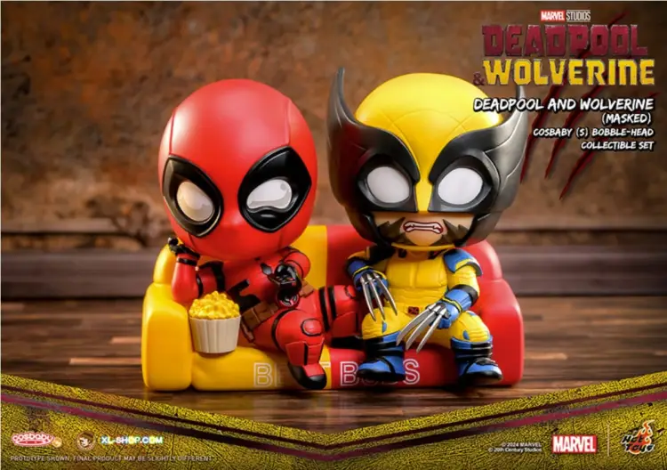 Hot Toys - MARVEL - Cosbaby - Wave 5 - Deadpool & Wolverine Masked
