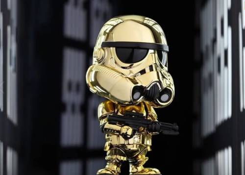 Hot Toys - STAR WARS - Cosbaby - Wave 5 - Stormtrooper Metallic Gold Version