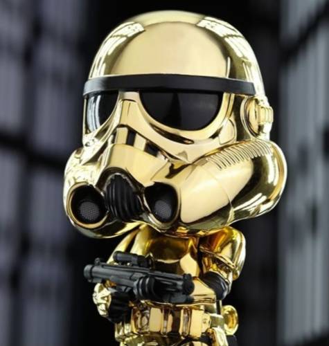 Hot Toys - STAR WARS - Cosbaby - Wave 5 - Stormtrooper Metallic Gold Version