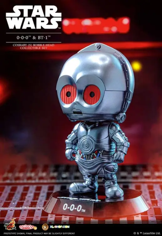 Hot Toys - STAR WARS - Cosbaby - Wave 4 - 0-0-0 & BT-1 Set