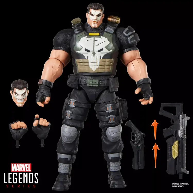 Hasbro - MARVEL RIVALS - The Punisher - Figure Legends Series 15cm