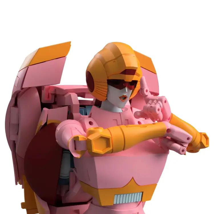 Hasbro - TRANSFORMERS - MPG-23 Secret Agent Arcee - Figure Takara Tomy 17.5cm