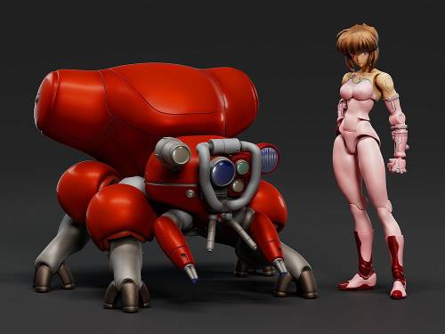 Max Factory - GHOST IN THE SHELL - MF-94 Kusanagi & Fuchikoma - Model Kit PLAMAX 8cm