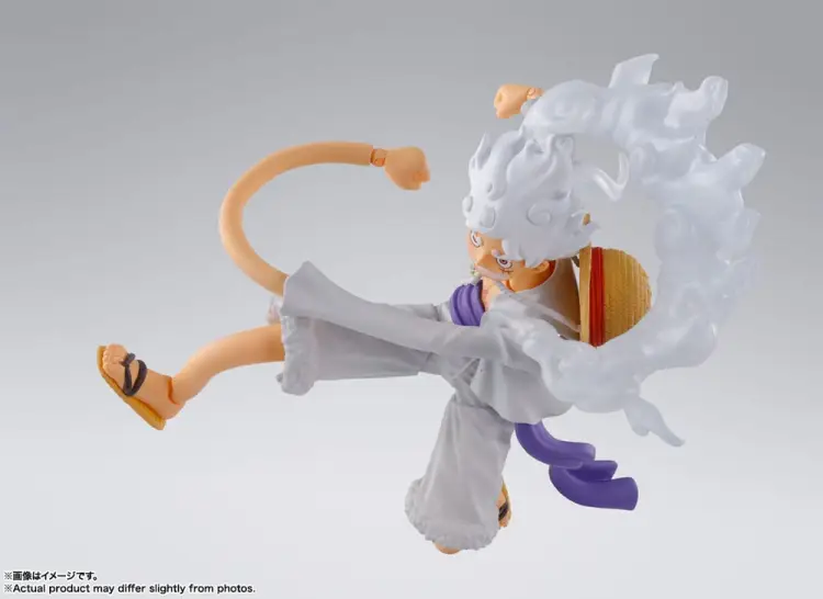 Bandai Tamashii Nations - ONE PIECE - Monkey D. Luffy Gear 5 - Figure S.H. Figuarts 15cm