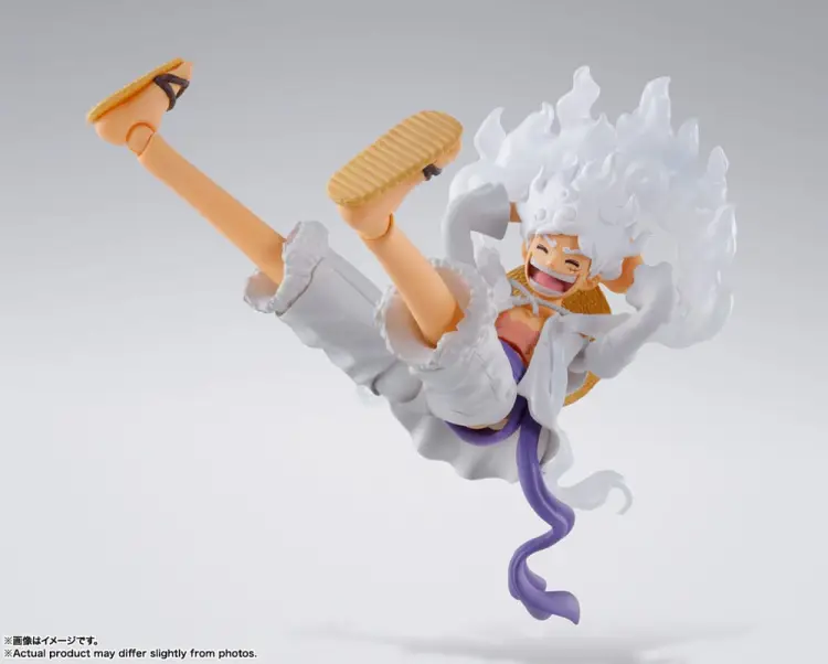 Bandai Tamashii Nations - ONE PIECE - Monkey D. Luffy Gear 5 - Figure S.H. Figuarts 15cm