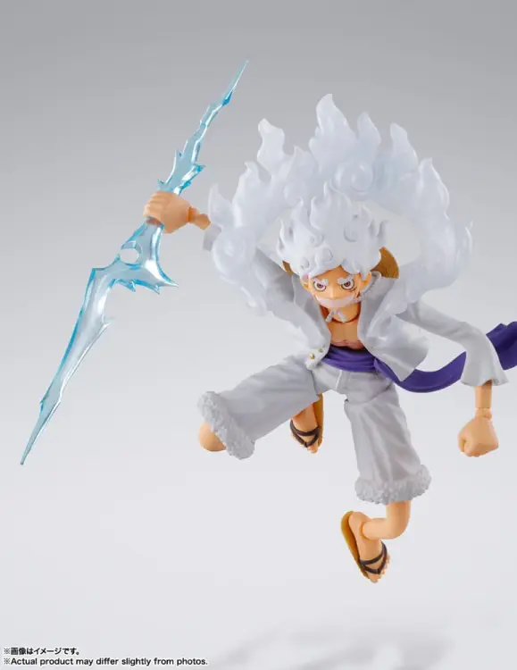 Bandai Tamashii Nations - ONE PIECE - Monkey D. Luffy Gear 5 - Figure S.H. Figuarts 15cm