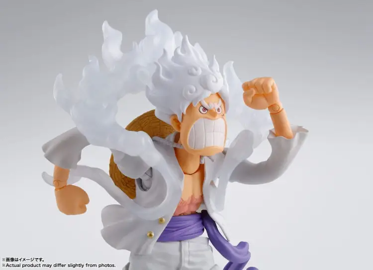 Bandai Tamashii Nations - ONE PIECE - Monkey D. Luffy Gear 5 - Figure S.H. Figuarts 15cm
