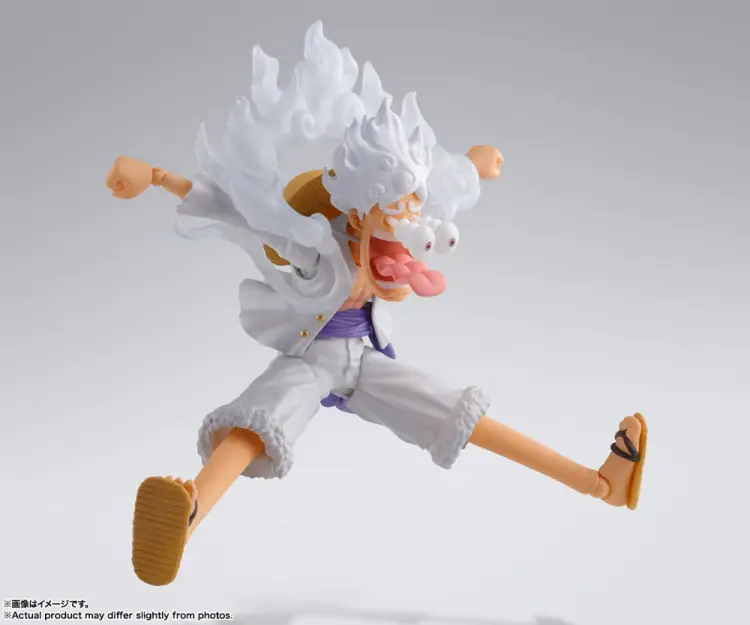 Bandai Tamashii Nations - ONE PIECE - Monkey D. Luffy Gear 5 - Figure S.H. Figuarts 15cm