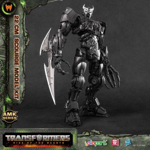 Yolopark - TRANSFORMERS RISE OF THE BEASTS - Scourge - Model Kit 22cm