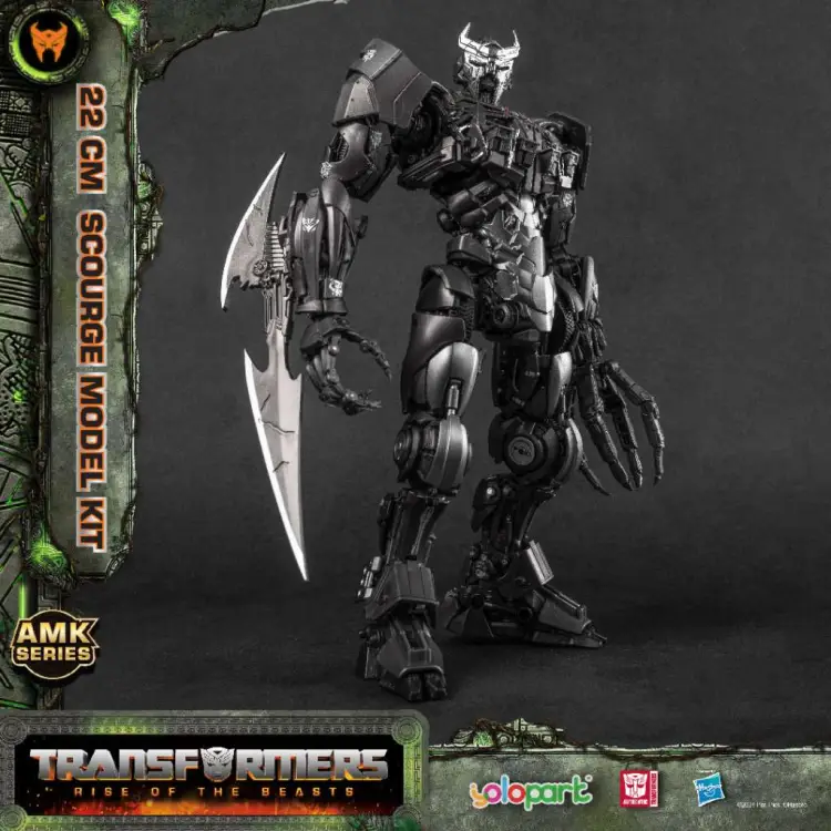 Yolopark - TRANSFORMERS RISE OF THE BEASTS - Scourge - Model Kit 22cm