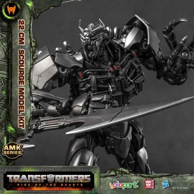 Yolopark - TRANSFORMERS RISE OF THE BEASTS - Scourge - Model Kit 22cm