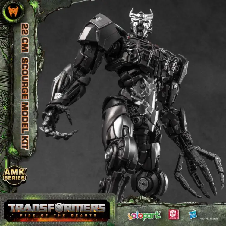Yolopark - TRANSFORMERS RISE OF THE BEASTS - Scourge - Model Kit 22cm