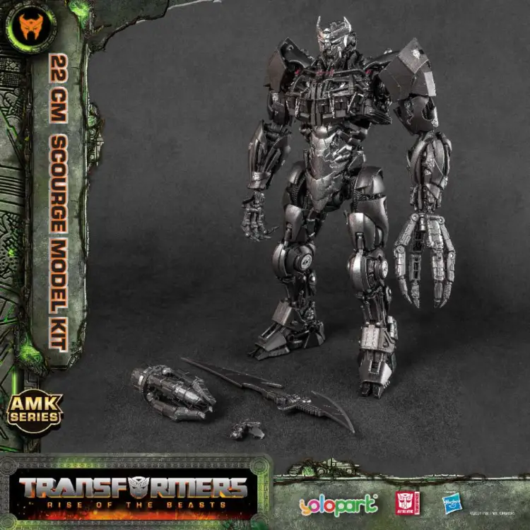 Yolopark - TRANSFORMERS RISE OF THE BEASTS - Scourge - Model Kit 22cm