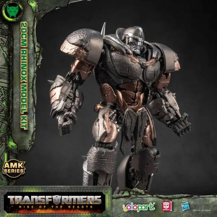 Yolopark - TRANSFORMERS RISE OF THE BEASTS - Rhinox - Model Kit 20cm