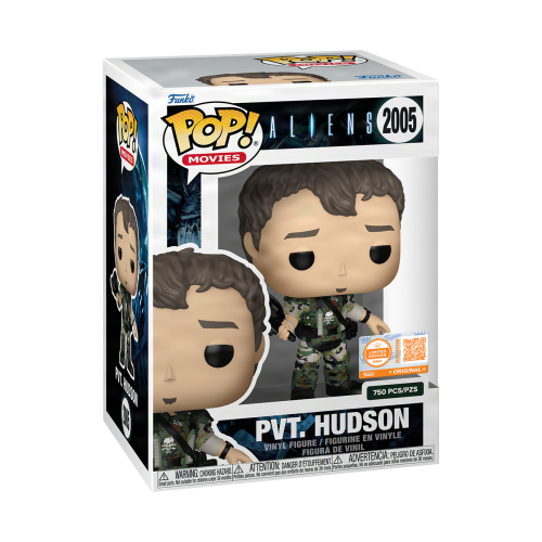 Funko Pop! Aliens Pvt. Hudson with Protector LE 750